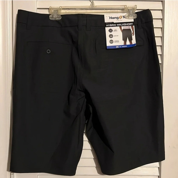 Hang Ten Men’s Hybrid WalkShorts Tan Black Blue Size 36 - Picture 5 of 12